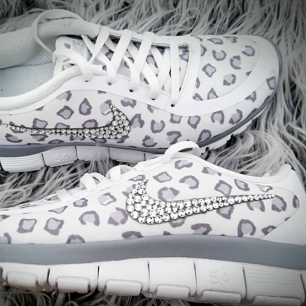 🚫SOLD♏Nike Bling Free Run Cheetah 9.5